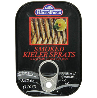 Rugen Fisch Smoked Kieler Sprats -110 g - Euro Food Mart