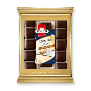 Schulte Dominosteine Dark Chocolate Covered -175 g - Euro Food Mart