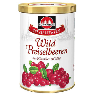 Schwartau Spezialitaten Wild Cranberries Jam - 330 g - Euro Food Mart