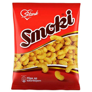 Smoki Peanut Flavored Flips -50 g - Euro Food Mart