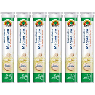 Sunlife Magnesium Effervescent Tablets- PACK OF 6 - Euro Food Mart