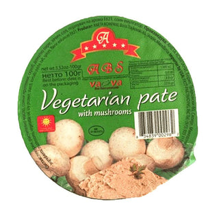 Vava Vegetarian Pate with Mushrooms - 50 g - Euro Food Mart