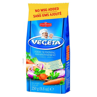 Vegeta NO MSG All Purpose Seasoning 250 g / 8.8 oz - Euro Food Mart