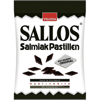 Villosa Sallos Salmiak Pastillen - 150 g - Euro Food Mart